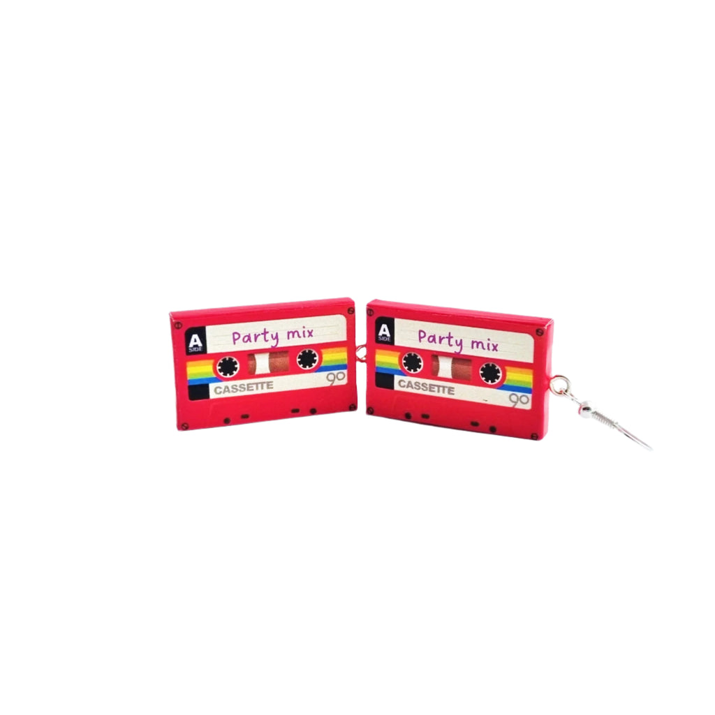 Mix Tape earrings - 4 styles available