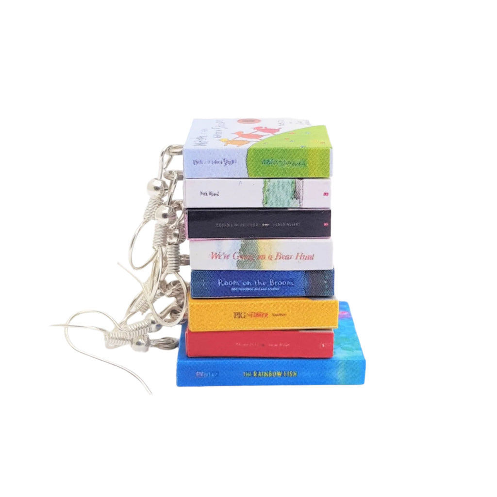 The Wrong Book book earrings