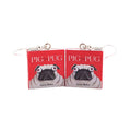 Pig the Pug book earrings
