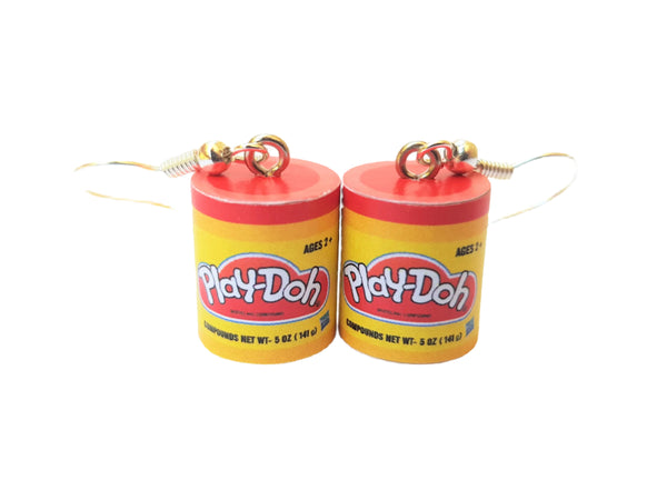 Play Doh earrings