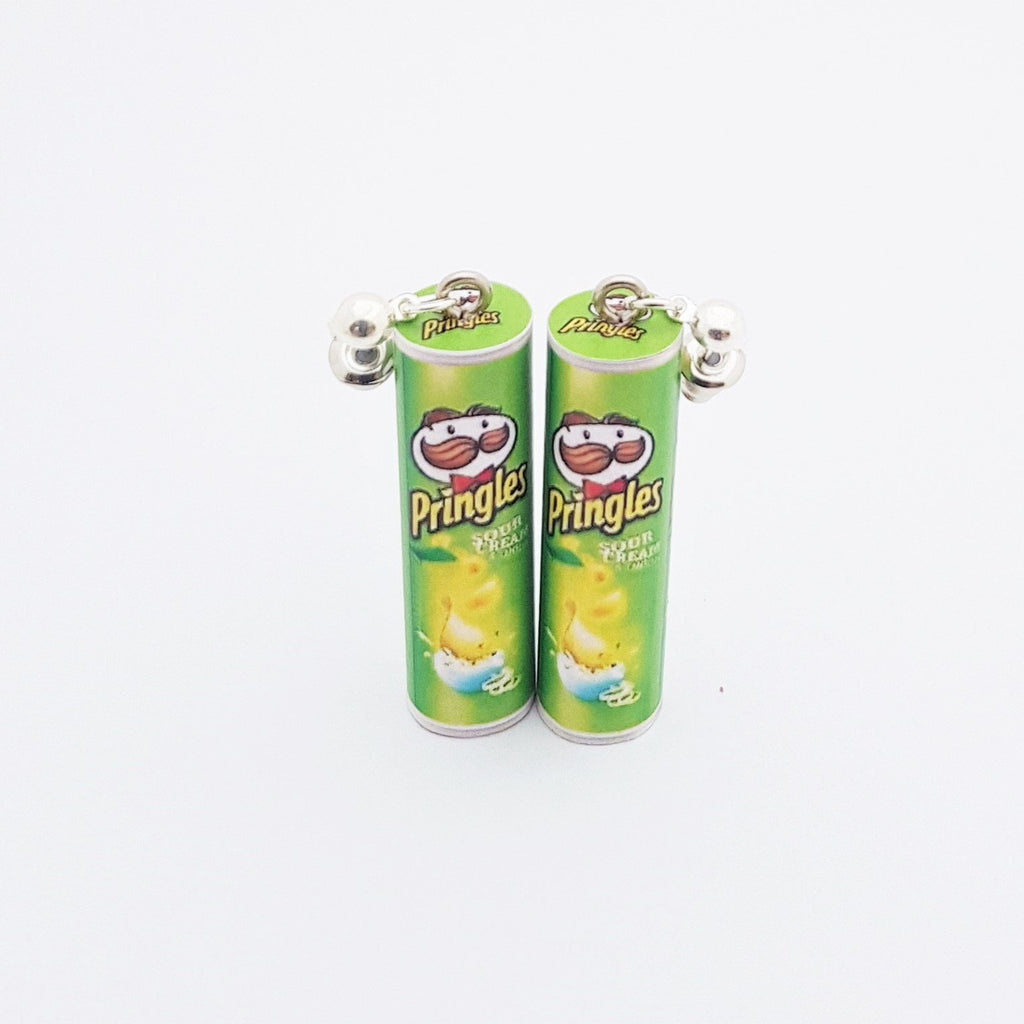 Pringles (Sour Cream & Onion) earrings