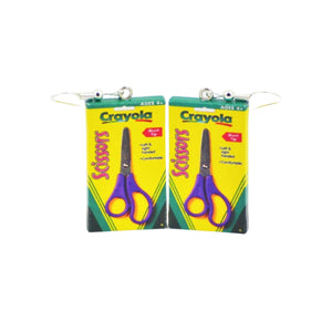 Scissors earrings