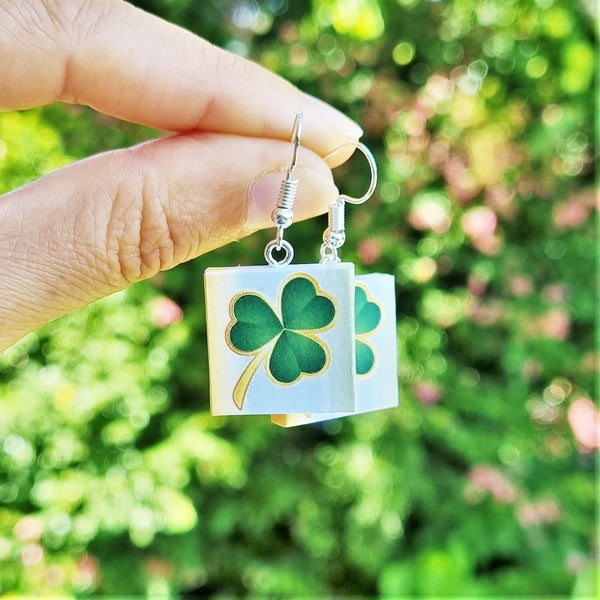 Irish Shamrock earrings