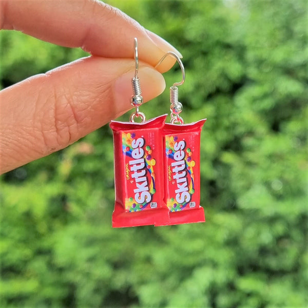 Skittles earrings