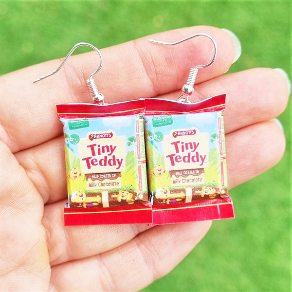 Tiny Teddy earrings