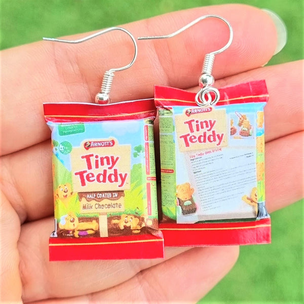 Tiny Teddy earrings