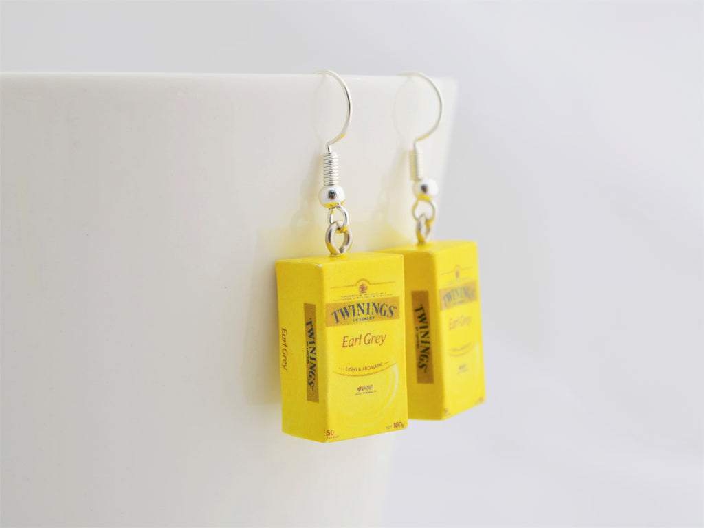 Twinings Earl Grey earrings