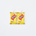 Twisties Cheese earrings
