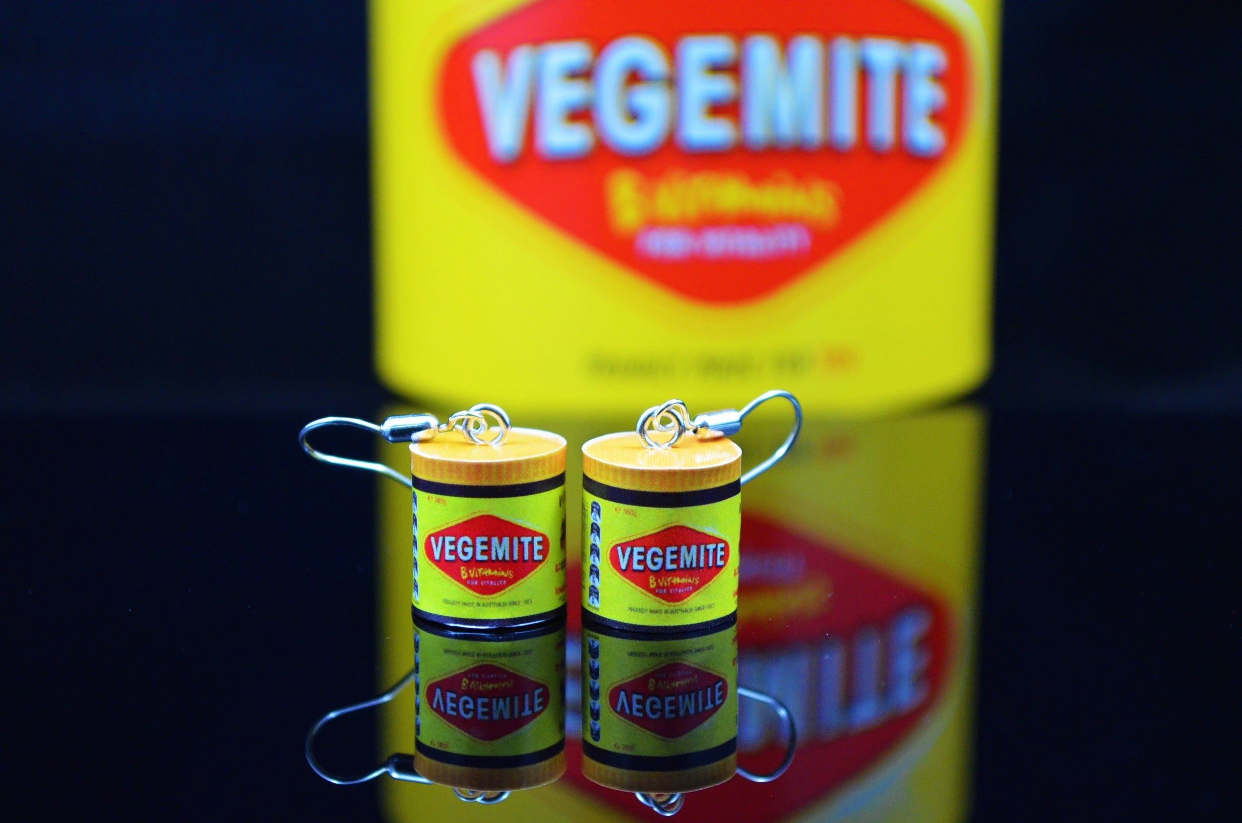 Vegemite earrings