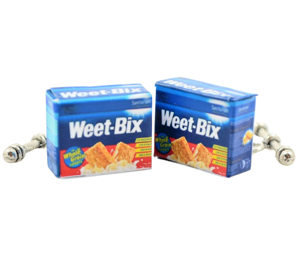 Weet Bix cufflinks