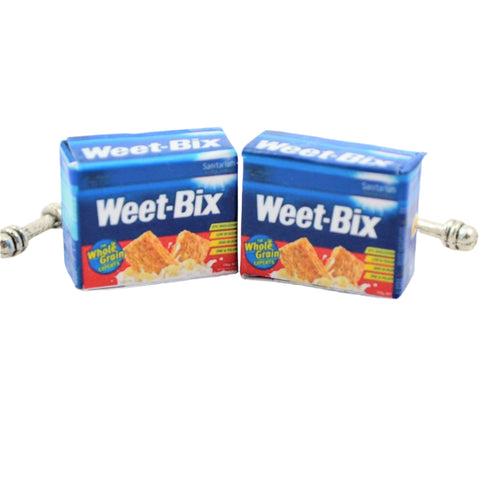 Weet Bix cufflinks