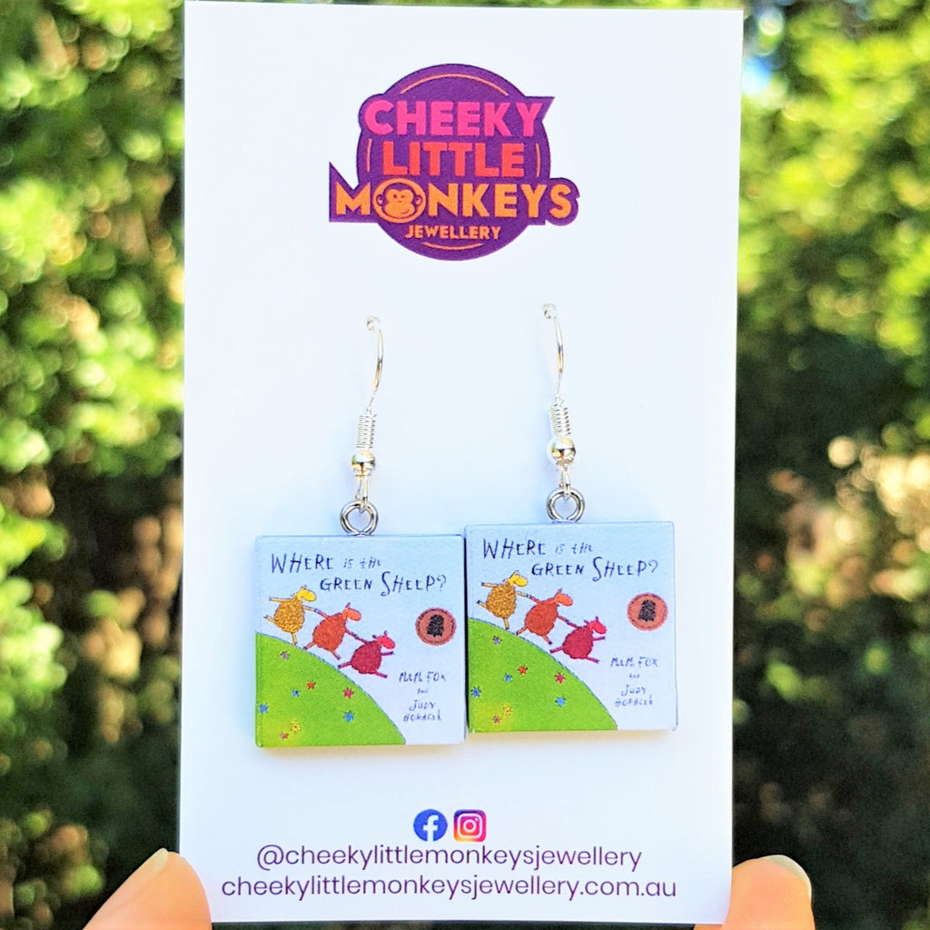 Where is the Green Sheep book earrings