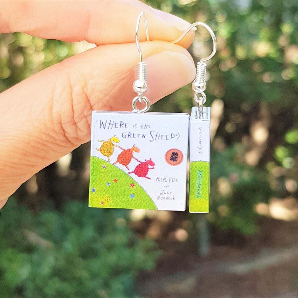 Where is the Green Sheep book earrings