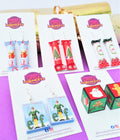 Christmas Cracker (Red Christmas Tree) earrings